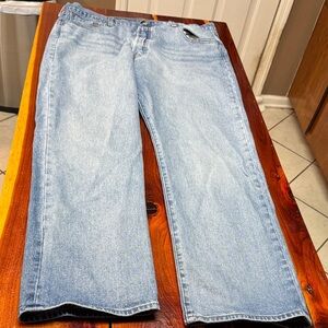 Levi's Light Blue Denim Pants 501 CL1